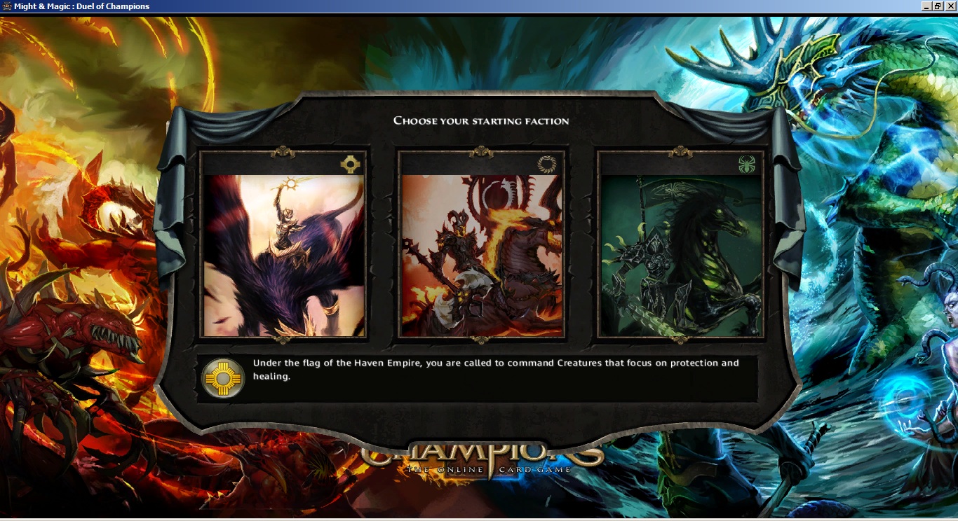 Выбор фракции - Орден Порядка