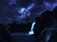 Водопад возле входа в Кузницу стихий