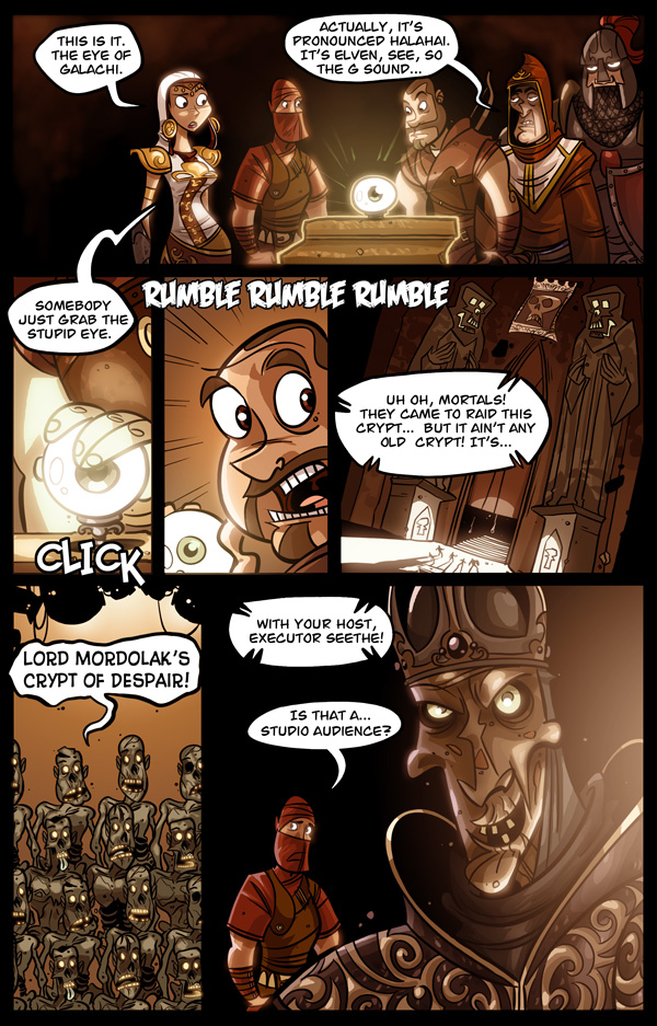 Комикс Penny Arcarde страница 1