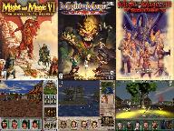 Обложки игр Might & Magic 