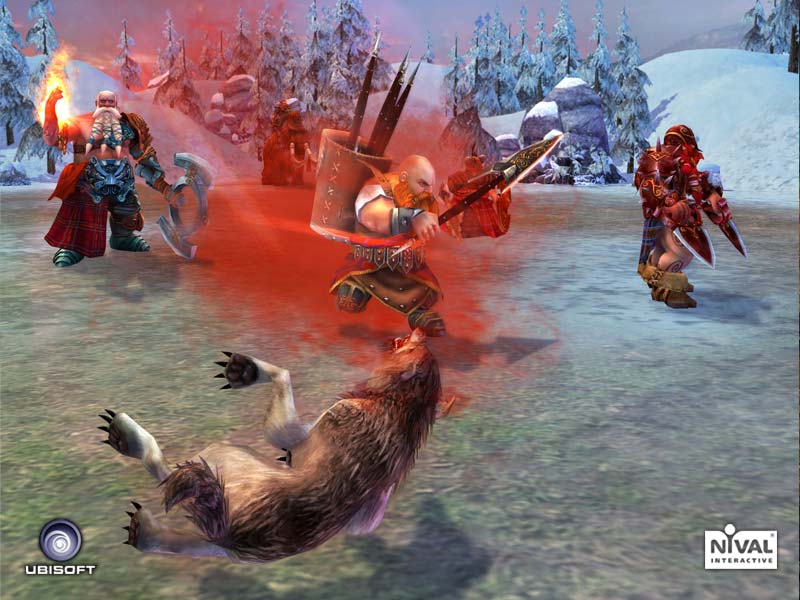 Сила гномов возможно в их магии.
  Перейти в раздел посвященный Heroes of Might and Magic V