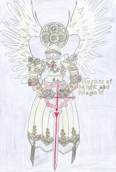 Архангел.  Перейти в раздел посвященный  Героям Меча и Магии 5