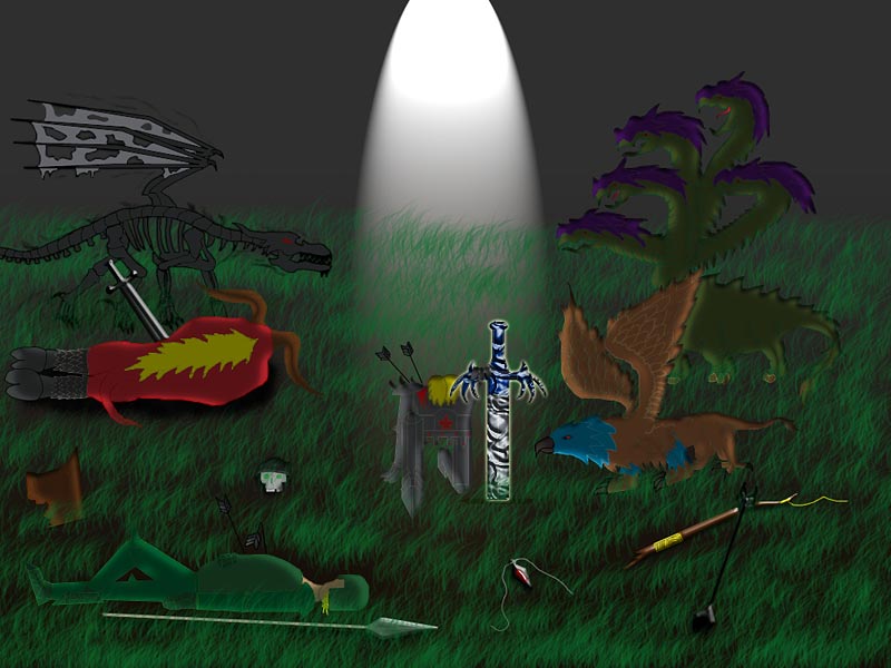 То что остается после каждого сражения.  Перейти в раздел посвященный  Героям Меча и Магии 5