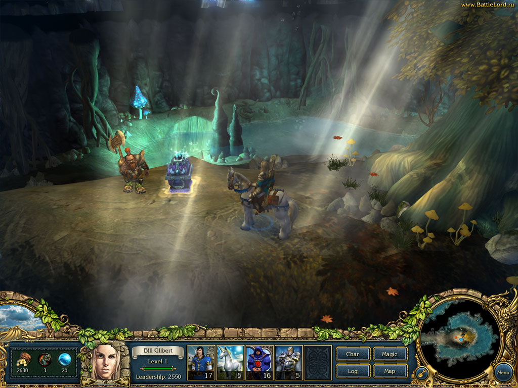 King&rsquo;s Bounty: Легенда о рыцаре - Иногда свет спускается с небес столь живописно, что это вдохновляет на продолжение пути.