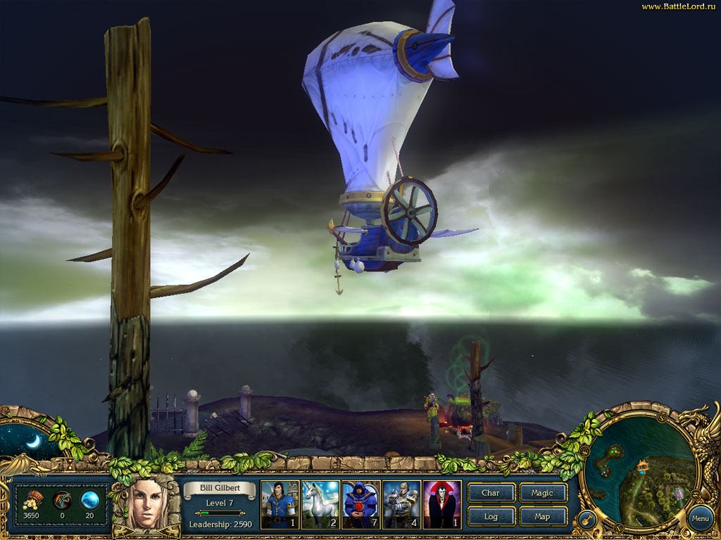 King&rsquo;s Bounty: Легенда о рыцаре - Дерижабль