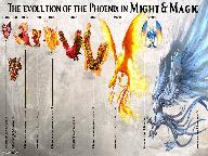 Эволюция Феникса в Might & Magic