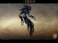  Ҹ     ,   
    ,   ,  , . 
, ,  --    .  
   ,       . 
    ,     
 ,          
  .    ,     
.         ,  
     .
: .

	
	
	
		
			
				Most of the Darkness Elementals develop in the depths of Ashan, in 
caves and tunnels and places of darkness where the influence of Malassa,
 the Dragon-Goddess of Darkness, is great. Caverns, crevices, and pits 
are all potential birthplaces. Dormant from sunrise to dusk, they 
strengthen and grow at nightfall. They sometimes rise to the surface, 
but will never appear in direct sunlight, yet the more powerful ones can
 manifest themselves even in the light of a hazy day. Spirits of 
obfuscation and mystery, their exact form is elusive. They often appear 
as moving shadows or areas within which light appears unusually wavery 
and feeble.
Tier: Elite
			
		
